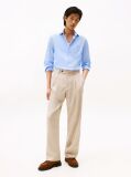 Blue Camasa Flex Slim Fit Din Poplin   Barbati