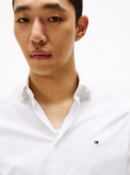 White Flex Slim Fit Poplin Shirt  Men