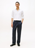 White Flex Slim Fit Poplin Shirt  Men