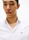 White Flex Slim Fit Poplin Shirt  Men
