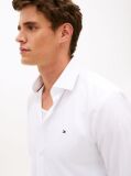 White Flex Slim Fit Poplin Shirt  Men