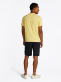 Yellow Logo Crew Neck T-Shirt  Men