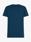 Blue Tricou Cu Guler Rotund Si Logo Cu Grafic  Barbati