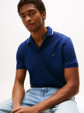 Blue Performance Tipped Regular Polo  Men