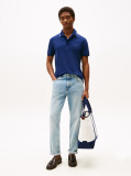 Blue Performance Tipped Regular Polo  Men