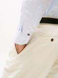 Blue Smart Casual Regular Fit Stripe Shirt  Men