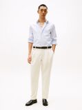 Blue Smart Casual Regular Fit Stripe Shirt  Men