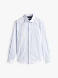 Blue Smart Casual Regular Fit Stripe Shirt  Men