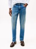 Blue Jeans Drepti Cu Aspect Vintage  Barbati