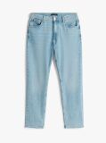 Blue Jeans Cu Picior Drept Faded Regular  Barbati