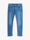 Blue Whiskered Slim Jeans  Men