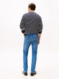 Blue Whiskered Slim Jeans  Men