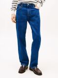 Blue Jeans Drepti Cu Aspect Uzat  Barbati