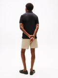 Negru Polo Regular Cu Interlock De Lux  Barbati