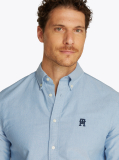 Blue Camasa Oxford Heritage Cu Croiala Regular  Barbati
