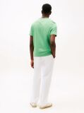 Verde Tricou Cu Broderie Th Monogram Contrastanta  Barbati