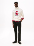 Negru Pantaloni Chino Denton TH Flex Cu Croiala Dreapta  Barbati