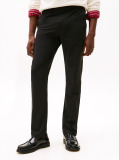 Negru Pantaloni Chino Denton TH Flex Cu Croiala Dreapta  Barbati
