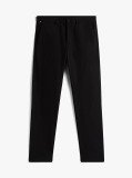 Negru Pantaloni Chino Denton TH Flex Cu Croiala Dreapta  Barbati