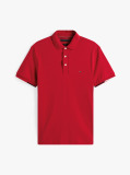 Rosu Tricou Polo Slim Fit Signature  Barbati
