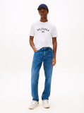 Alb Tricou Hilfiger Flock  Barbati