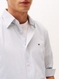 White Performance Print Shirt  Men