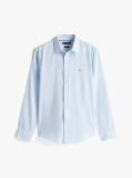 Blue Camasa Regular Fit Dobby  Barbati