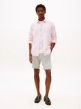 Pink Regular Fit Dobby Shirt  Men