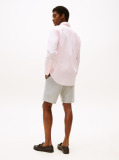 Pink Regular Fit Dobby Shirt  Men