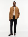 Black Performance Harlem Tapered Twill Trousers  Men