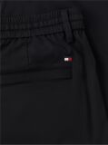 Black Performance Harlem Tapered Twill Trousers  Men