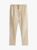 Khaki Performance Harlem Tapered Twill Trousers  Men