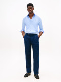 Blue Performance Mid Scale Gingham Shirt  Men