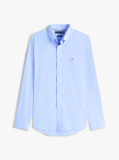 Blue Performance Mid Scale Gingham Shirt  Men
