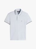 Blue Tricou Polo Slim Fit Pique  Barbati