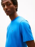 Blue Flag Embroidery T-Shirt  Men