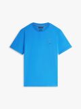 Blue Flag Embroidery T-Shirt  Men