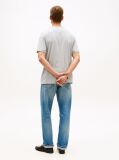 Grey Flag Embroidery T-Shirt  Men