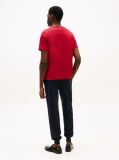 Red Flag Embroidery T-Shirt  Men