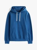 Blue Flag Embroidery Fleece Hoody  Men