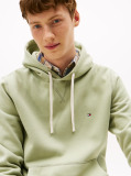Verde Hanorac Din Fleece Cu Broderie Steag  Barbati