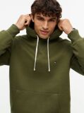 Verde Hanorac Din Fleece Cu Broderie Steag  Barbati