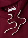 Rosu Hanorac Din Fleece Cu Broderie Steag  Barbati