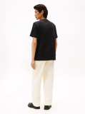 Black Graphic Logo Crew Neck T-Shirt  Men