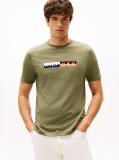 Green Logo Crew Neck T-Shirt  Men