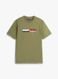 Green Logo Crew Neck T-Shirt  Men