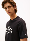 Negru Tricou Hilfiger Monotype  Barbati