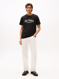 Negru Tricou Hilfiger Monotype  Barbati