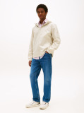 Beige Windbreaker Hooded Jacket  Men
