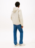 Beige Windbreaker Hooded Jacket  Men
